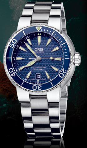 diver4 豪利時Oris Divers Date日歷潛水腕表-復刻表