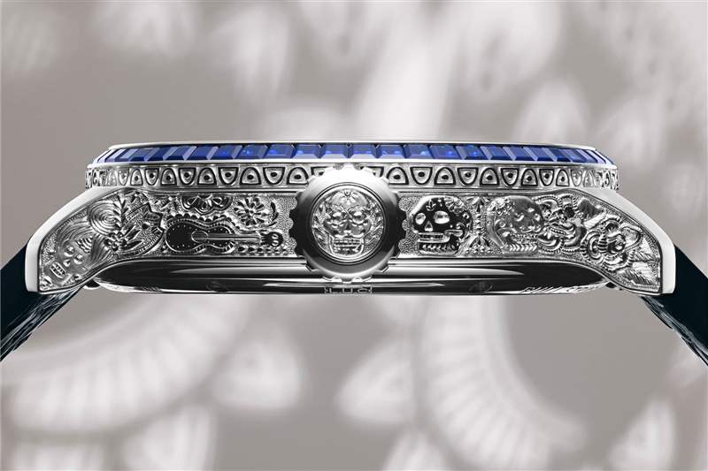 他們是如何制造的蕭邦Full Strike LUC“Día De Los Muertos”三問(wèn)報(bào)時(shí)腕表誘人歌唱下一個(gè)世界-復(fù)刻表