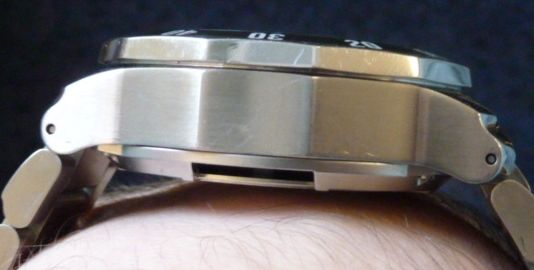 Tissot Sea-Touch watch side 2009年天梭海觸Sea-Touch手表-復刻表