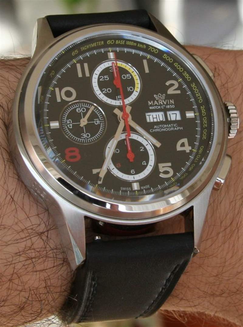 馬文Marvin M103多功能計時腕表怎么樣？-復刻表