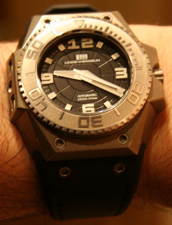 Linde Werdelin Oktopus watch 林德·韋德林Linde Werdelin Oktopus和SpidoLite黃色手表-復刻表