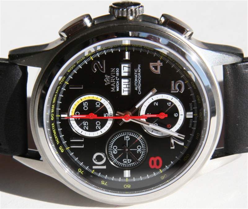 馬文Marvin M103多功能計時腕表怎么樣？-復刻表