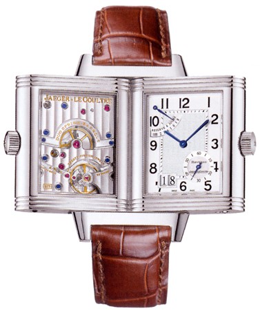 Jaeger-LeCoultre Reverso Grande Date  watch JLC積家Reverso Grande 985《鋼鐵俠》托尼斯塔克同款腕表-復刻表