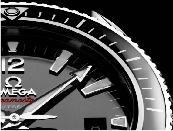 Omega Planet Ocean Liquid metal closeup 歐米茄海馬海洋星球腕表“液態金屬”陶瓷表圈版-復刻表