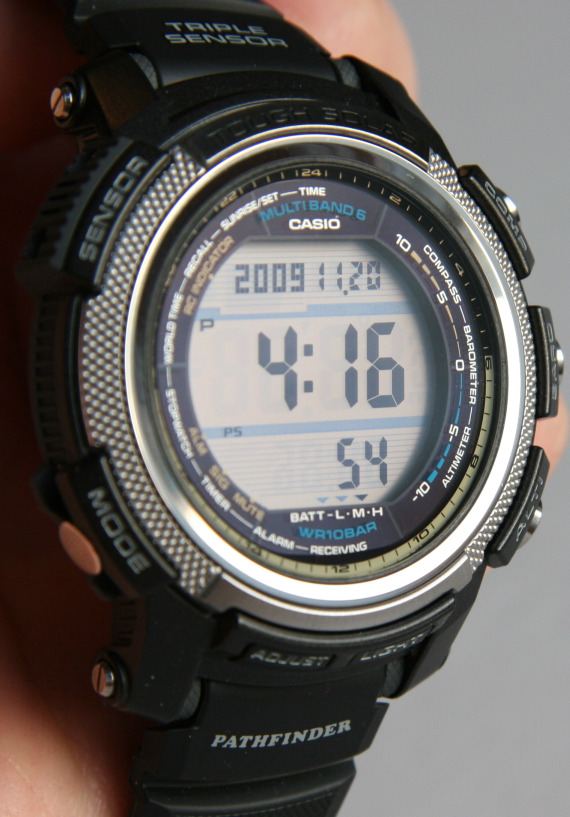 Casio PAW2000 watch 6 卡西歐探路者PAW-2000石英電子手表-復刻表