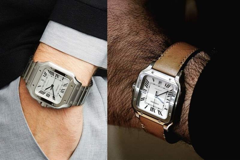 cartier Santos 卡地亞6款Santos手表推介|卡地亞的紳士優(yōu)雅-復刻表