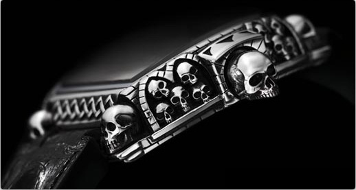 Memento_Mori_Crown 丹尼爾·斯特羅姆“Agonium”紀念品森,Carpe Diem哥特風手表-復刻表