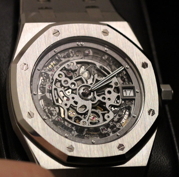 愛彼鏤空超薄皇家橡樹腕表動(dòng)手實(shí)踐-復(fù)刻表