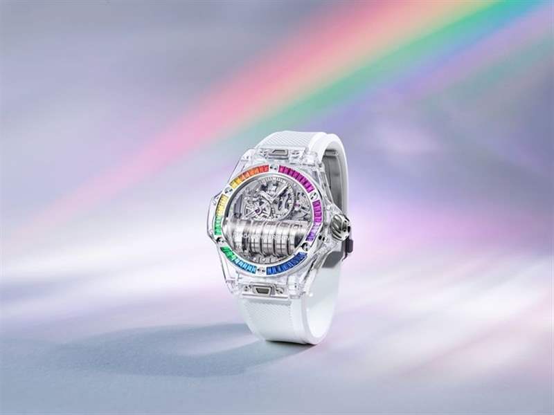 HUBLOT - HUBLOT藍寶石不只晶透亮還有螢光黃SAXEM滿滿科技含量