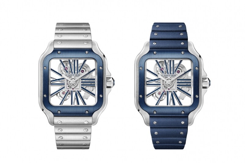 Santos de Cartier Skeleton Watch 卡地亞6款Santos手表推介|卡地亞的紳士優(yōu)雅-復刻表