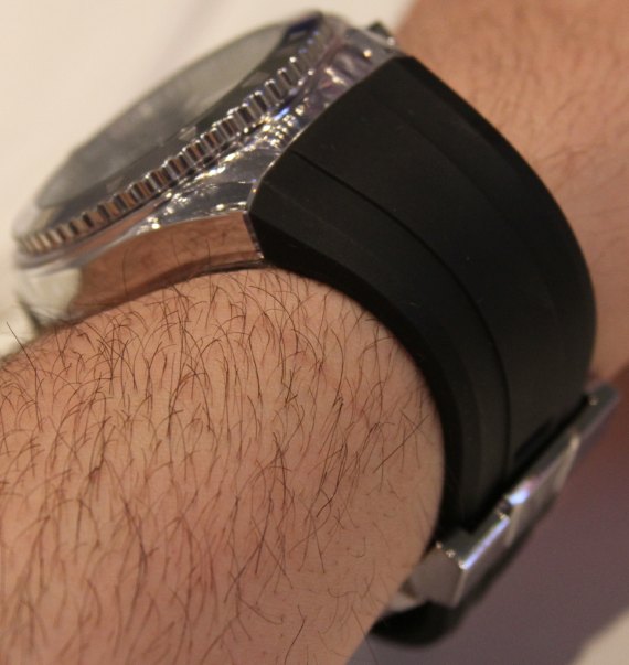 TechnoMarine  Cruise side 2 泰諾船舶重返市場(chǎng)四分之一橙圈腕表-復(fù)刻表