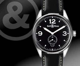Bell & Ross Vintage 123 watch Bell & Ross 2010年復(fù)古原裝和軍官手表-復(fù)刻表