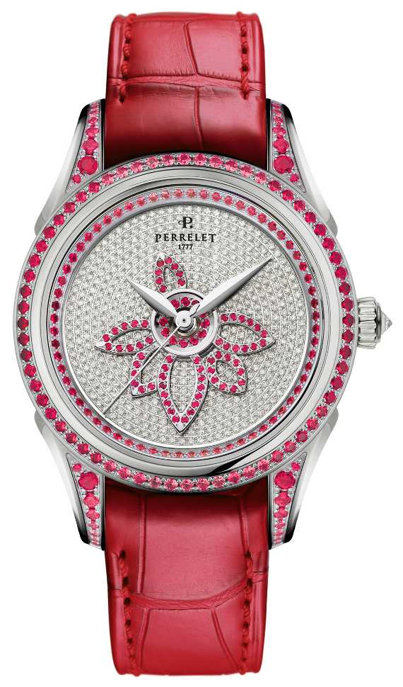 佩雷萊Perrelet鉆石花尊貴版女士腕表 佩雷萊Perrelet鉆石花尊貴版女士腕表-復(fù)刻表