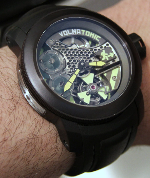 Volnatomic  Tourbillon Watch Volna Volnatomic放射性藝術表盤的手表-復刻表