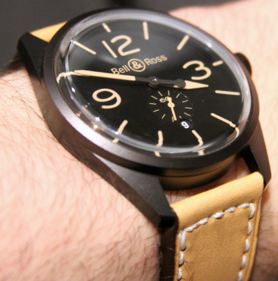 Bell & Ross Vintage BR 123 Carbon 柏萊士Vintage BR 123 & 126精鋼表殼圓形腕表-復刻表