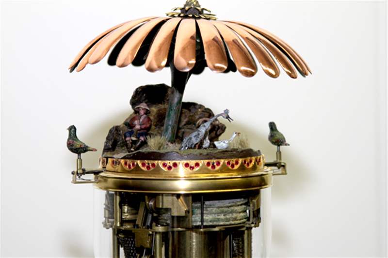 瑞士鐘表博物館中陳舊的自動(dòng)機(jī)和其他發(fā)條裝置作品-復(fù)刻表