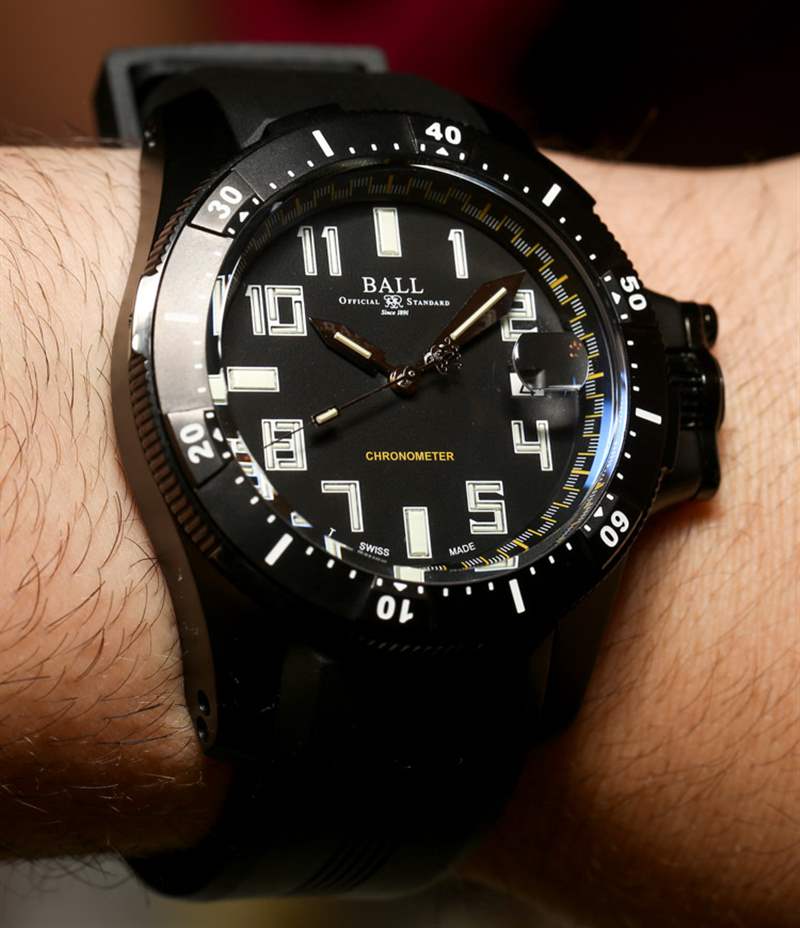 鮑爾工程師碳氫化合物黑色手表動手實踐-復刻表