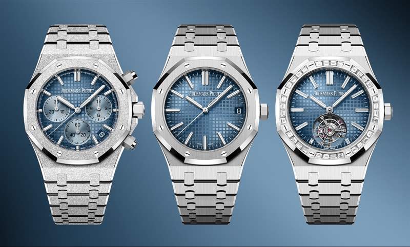 愛彼Royal Oak皇家橡樹41mm三款煙熏漸層藍(lán)面特別版-復(fù)刻表