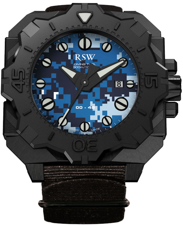 RSW 潛水工具迷彩限量版腕表-復(fù)刻表
