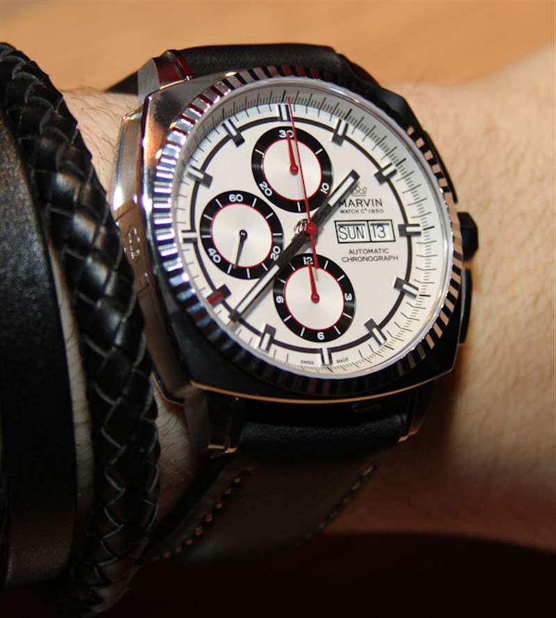 Marvin Malton氣墊計時腕表上手體驗-復刻表