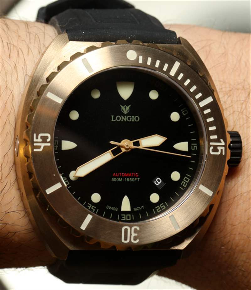 Longio朱克青銅手表評(píng)論-復(fù)刻表