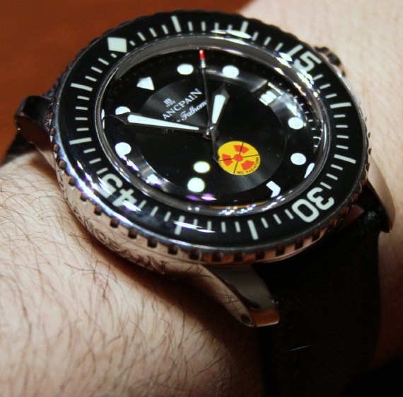Blancpain  Tribute o Fifty Fathoms Watch 3 ZF廠GF廠寶珀致敬五十噚生化危機腕表-復(fù)刻表