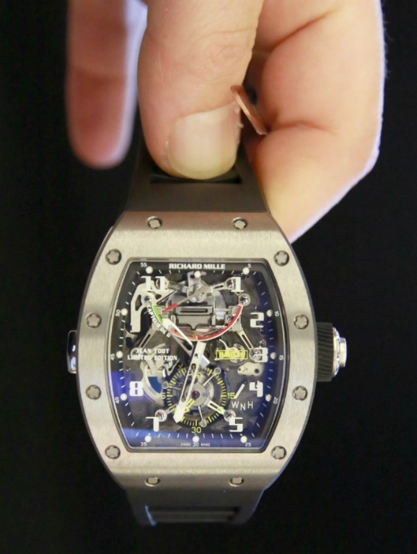 理查德米勒RM036手表與G-Force Meter動手實踐-復刻表
