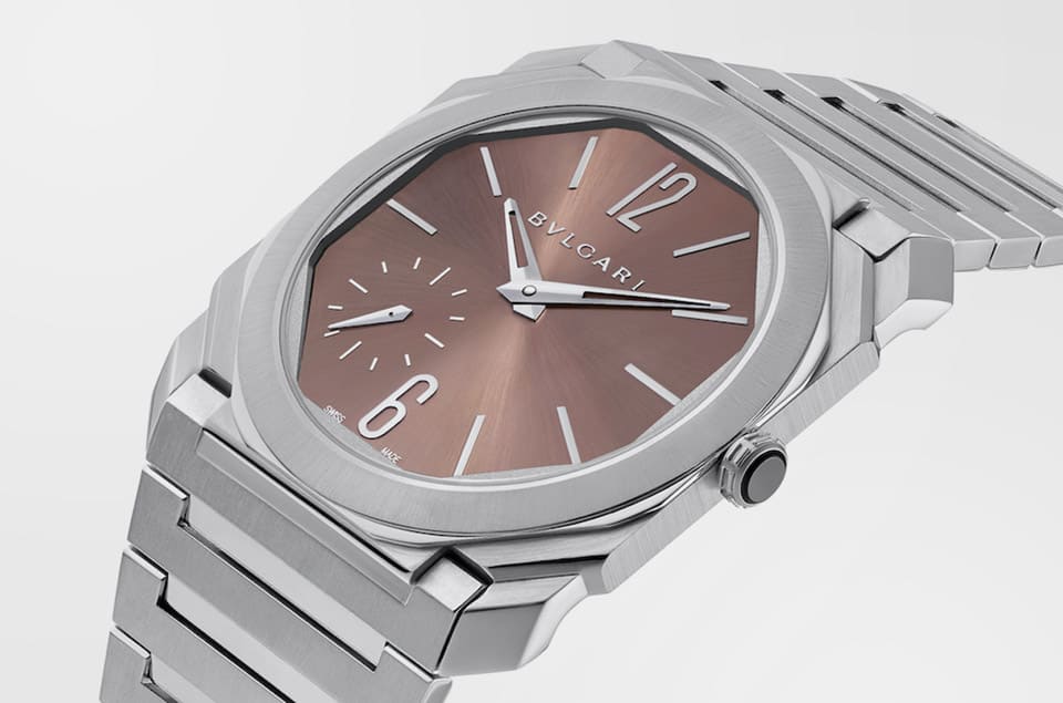 寶格麗Octo超薄自動三針出現(xiàn)極罕見面盤新色原來是區(qū)域限定超限量款-復刻表