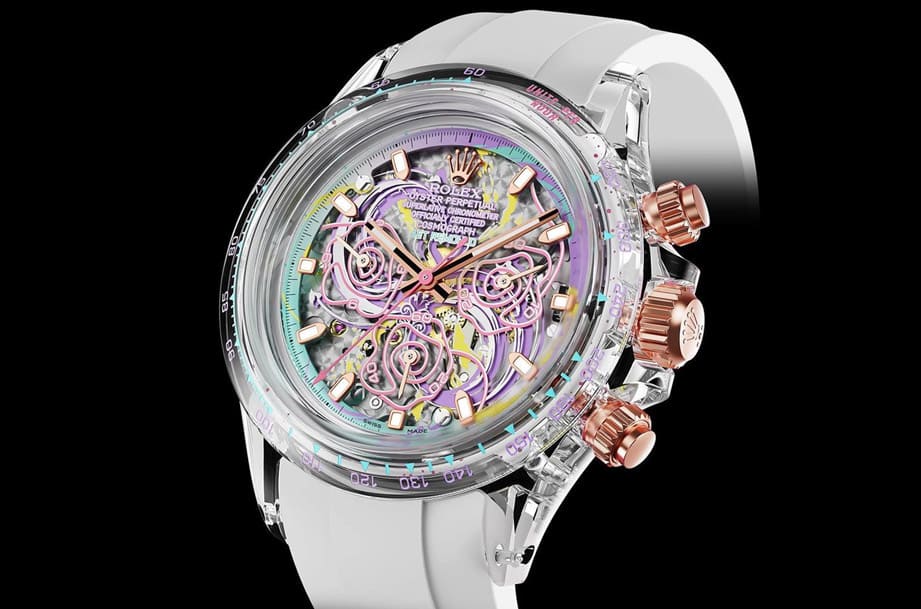 以愛(ài)神為主題、融入莫比烏斯環(huán)展現(xiàn)無(wú)盡愛(ài)意的勞力士Daytona-復(fù)刻表