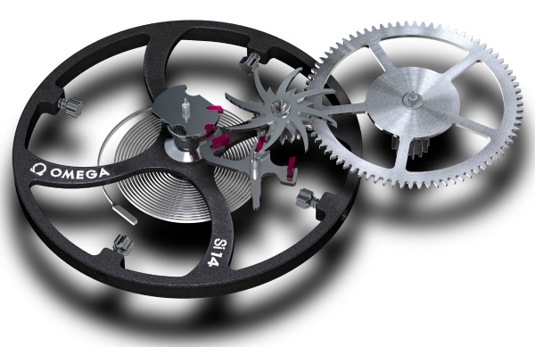 口徑 9300_9301 同軸擒縱機構 Nivarox內部——瑞士鐘表業的心臟-復刻表