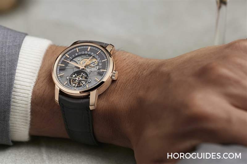 Traditionnelle陀飛輪逆跳日歷鏤雕腕表-復刻表