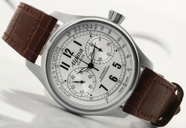Alpina Startimer 經典腕表 Alpina Startimer經典自動計時手表擁有非常悲傷的手-復刻表