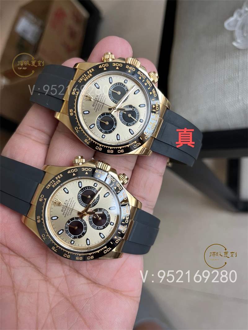 Clean廠C廠勞力士余文樂迪通拿真假對比,C廠余文樂對比正品區(qū)別大嗎-復刻表