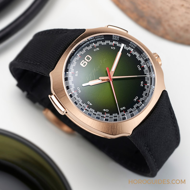 H. Moser & Cie. Streamliner亨利幕時極速者首見橡膠表帶款!-復刻表