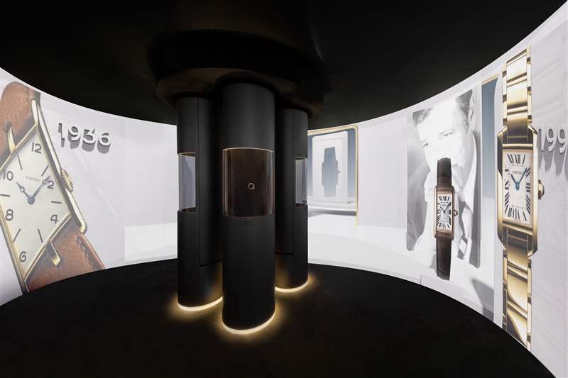 卡地亞「時(shí)光無(wú)界」限時(shí)體驗(yàn)空間亮相北京：探尋百年制表歷程-復(fù)刻表