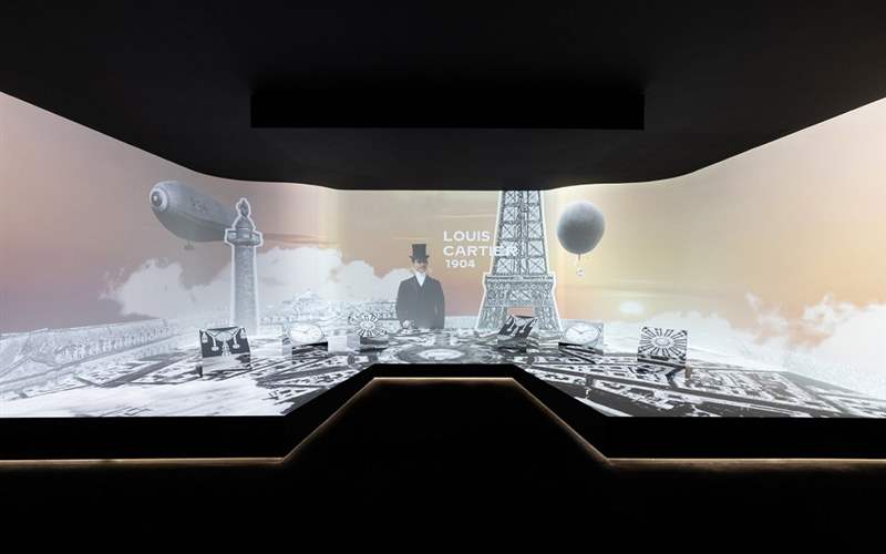 卡地亞「時(shí)光無(wú)界」限時(shí)體驗(yàn)空間亮相北京：探尋百年制表歷程-復(fù)刻表