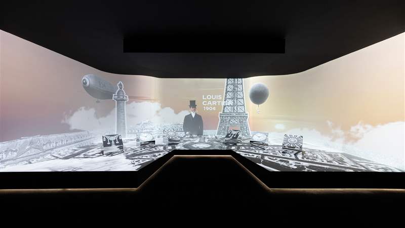 卡地亞「時(shí)光無(wú)界」限時(shí)體驗(yàn)空間亮相北京：探尋百年制表歷程-復(fù)刻表