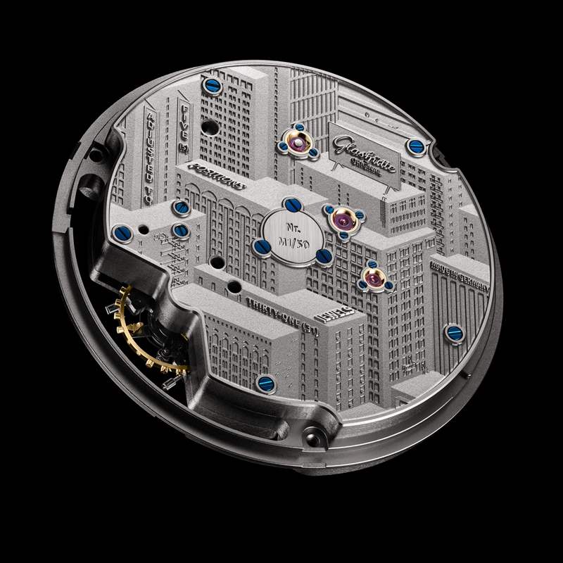 Glashütte Original推出PanoInverse Limited Edition腕表：人類(lèi)城市-復(fù)刻表