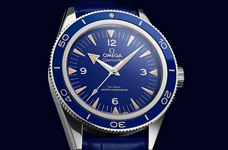 百萬價格寶石面盤自動三針表AP CODE 11.59與歐米茄海馬300米比較-復刻表