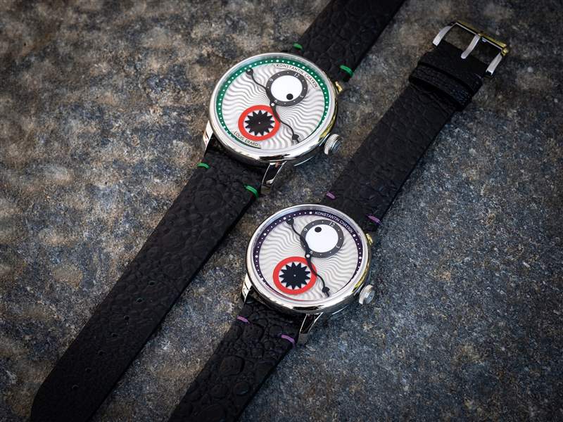 Louis Erard x Konstantin Chaykin合作推出Le Régulateur Time-Eater整時(shí)器布局腕表:獨(dú)眼怪獸-復(fù)刻表