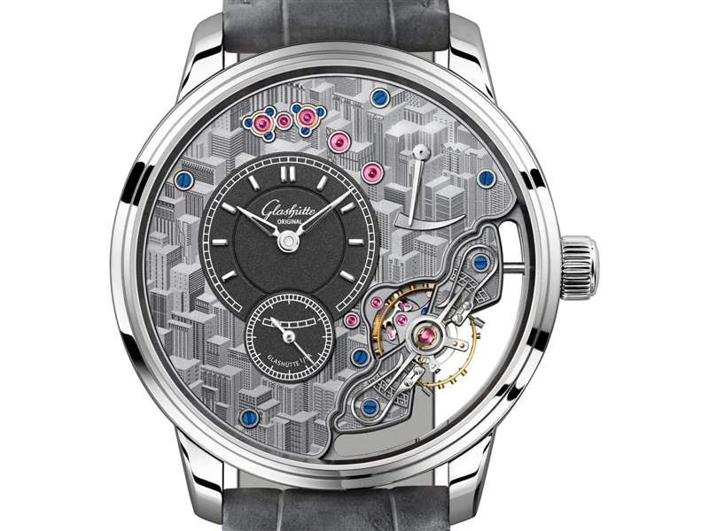 Glashütte Original推出PanoInverse Limited Edition腕表：人類(lèi)城市-復(fù)刻表