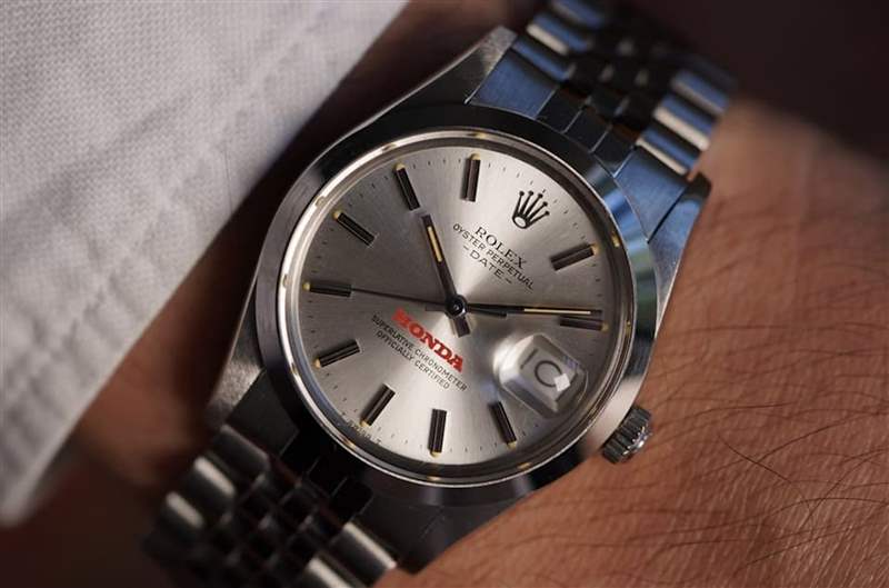 Rolex Oyster Perpetual Date 15000(Source:Wind Vintage) ROLEX|近日一只勞力士古董OP手表貴同款逾5倍高價皆因這Logo!-復(fù)刻表