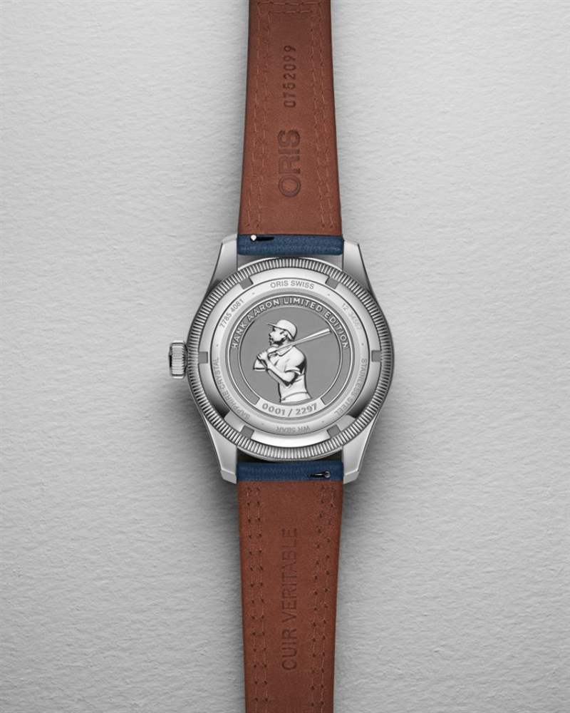 致敬MLB全壘打王!ORIS推出Big Crown Hank Aaron限量腕表-復刻表