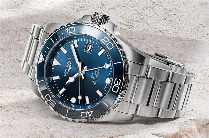 浪琴表HydroConquest深海征服者進(jìn)階為兩地時(shí)間版新浪鬼-復(fù)刻表