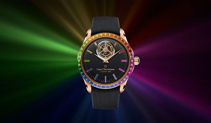 Manero Tourbillon Double Peripheral Paradise(圖片來(lái)源:Carl F. Bucherer) 寶齊萊135周年|瑞士老字號(hào)大革新新品突顯創(chuàng)新巧思顯制表功力-復(fù)刻表