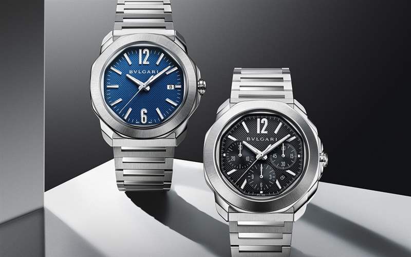 寶格麗推出全新Octo Roma系列腕表:巴黎釘紋表盤、中央飛行陀飛輪、虎眼石鑲嵌機(jī)芯-復(fù)刻表