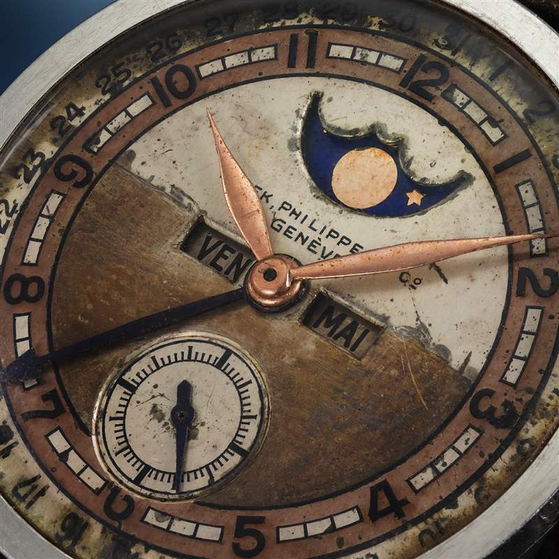 據(jù)稱為末代皇帝溥儀擁有的Patek Philippe Ref. 96QL鉑金腕表4885萬(wàn)港幣拍賣成交-復(fù)刻表