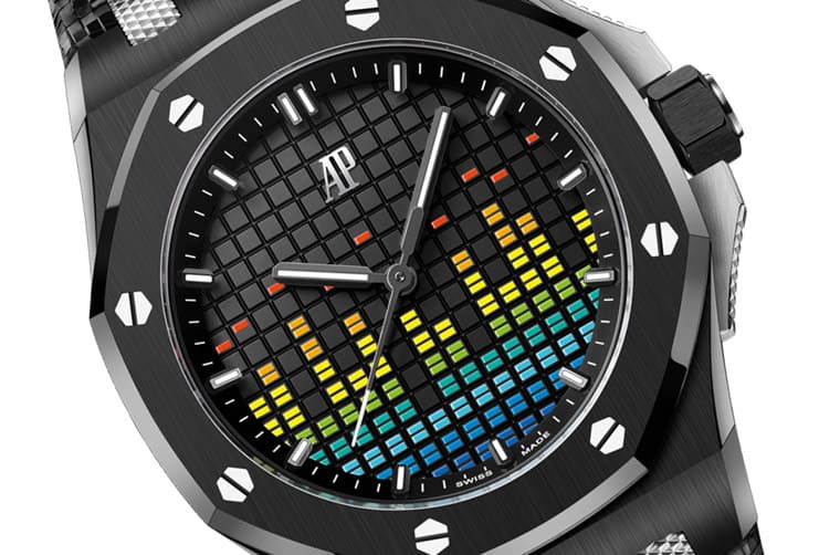 AP皇家橡樹離岸型音樂限量版追加37毫米黑陶瓷殼新款-復刻表
