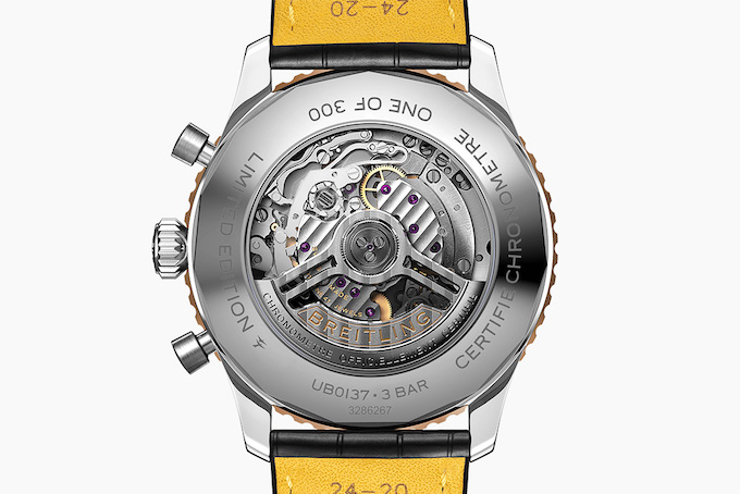 百年靈推出美國(guó)獨(dú)家Navitimer計(jì)時(shí)碼表，采用醒目的灰色配色-復(fù)刻表