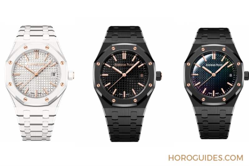 AUDEMARS PIGUET - 白色陶瓷版！ 愛彼皇家橡樹34毫米自動(dòng)上鏈腕表雪白登場(chǎng)